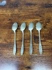 4 - Gorham Sterling    lyric    Teaspoon     6        Pat  1940     Vintage Sterling Silver