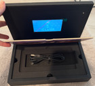 2017 Super Bowl Li Patriots Falcons Ticket Case   Video Box With Working Screen