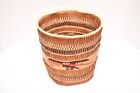 Huge Vtg Pictorial Basket Eagle Makah Nootka Native American Northwest Coast 10 
