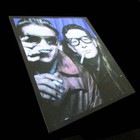 Waylon Jennings Buddy Holly Poster  1 Grand Central Station 1959 Tinted Giclee