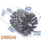 3-3 4   96mm  Flexible Engine Cylinder Hone Bead Ball Brush 240 Grit