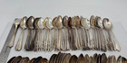 Lot Of 100 Assorted Vintage Silverplate Oval Soup Dessert Spoons - Lot 80