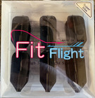 Fit Flight Original Black Super Slim Shape  Double Pack Flights Ships Free