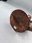 Tibet Bronze Buddhism Auspicious Dorje Vajra Bell   Holder  Box