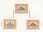 China Stamps 1909 Temple Of Heaven - Scott   131 132 133 Set Of 3 Mint Hinged Og