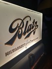 Rare Vintage Blatz Beer Lighted Glass Advertising Sign B-559 Milwaukee 1940s