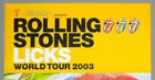 Rolling Stones   Pretenders     Rare Original Hamburg 2003 Concert Poster 40 Licks