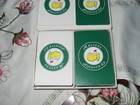 Pga Masters Augusta Georgia Golf Playing Card Double Deck Green   White With Box