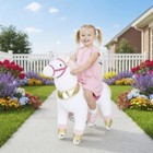 Ride On Horse  29 5 Inch Height Plush Riding Unicorn For Kids 3-5 Years