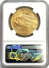 1909 S Gold  20 Dollar Saint Gaudens Double Eagle Coin Ngc Mint State 63