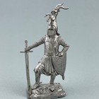 German Knight Miniature 54 Mm 1 32  Metal Toy Soldier  Highly Detailed Figure