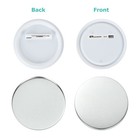 400 Pieces Button Maker Supplies 58mm 2 25 Inch Round Badge Button Parts For    