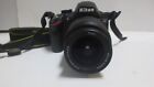 Nikon D3200 24 2 Mp Digital Slr Camera -black Lens 18-55mm