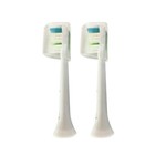 2x Philips Sonicare Diamondclean W Replacement White Brush Heads   No Box