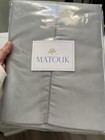 Matouk Italy Nwt 2pc King Cases Nocturne 600tc Cotton Sateen Pool