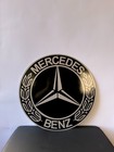 Mercedes-benz Heritage Logo Heavy Metal Sign Xl-  50 Cm  19 7 Inches 