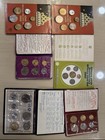 26 Israel Uncirculated Gov Coin Sets - 60s  70s   80s  Clad  no Silver  See Pics