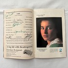 The Heidi Chronicles Cast Signed Program Autographed Joan Allen Cynthia Nixon