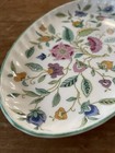 Minton Haddon Hall Bone China Small Oval-shaped Tray Dish   Pickle   Relish