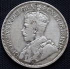 1917 Newfoundland - 25 Cents -  925 Silver - King George V