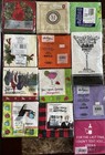 Vntg  Lot Of  12  Pkgs Novelty Paper Cocktail Napkins illustrated All New Sealed