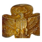 Girl Scouts 10k Gold Membership Lapel Pin Arrow Branch Antique 1920 s Estate Vtg