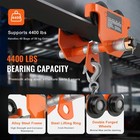 Push Beam Trolley Manual Trolley 4400 Lbs 2 Ton Load 2 5 -8  Adjustable