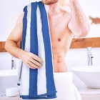 Oversized Cabana Beach Towels  35 X 70 Inches 100  Ring-spun Cotton Jumbo Bat   