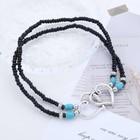 Double Heart Ankle Bracelet Layered Love Heart Anklet For Summer Beach Jewelry