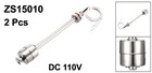 2pcs Float Switch M10 165mm Fish Tank Vertical Liquid Water Level Sensor