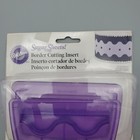 Wilton Waves Border Cutting Insert Sugar Sheets Decorating Supplies Nip Baking