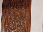 Antique Wheeler   Wilson Sewing Machines Carved Wooden Hinged Box   65 