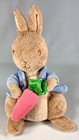 Eden Toys Peter Rabbit   Tom Kitten Plushes Beatrix Potter Frederick Warner Euvc