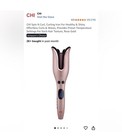 Chi Spin N Curl 1 In Ceramic Rotating Curling Iron Rose Gold Ca2310