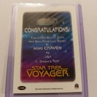 2017 Women Of Star Trek 50th Anniversary Mimi Craven As Jisa Autograph Card