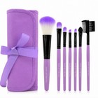Pro 7-piece Makeup Brush Set Powder Foundation Eyeshadow Eyeliner Lip Brush Kit
