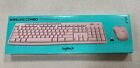 Logitech Mk270 Wireless Keyboard And Mouse Combo  Rose Color