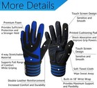 Weight Lifting Gym Workout Gloves Full Finger With Wrist Wrap Support Men Male