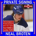 Neal Broten Autographed Team Usa 8x10 Photo W  1980 Gold  Inscription Beckett