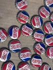 Vintage Pepsi Cola Soda Bottle Caps Cork Lined Lot Of 40 Used Sioux City Iowa