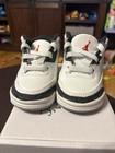 Air Jordan 3 Retro Cement Grey Dm0968-106 Toddler Baby Size 2c Replacement Box