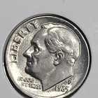 1985-p Roosevelt Dime Off Center double Struck-ddo ddr