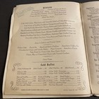 1940   s The Starlight Roof Menu   Ritz-carlton Hotel Stationary  mrg