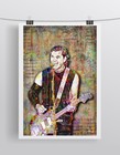 Gavin Rossdale Of Bush 12x18in Poster Gavin Rossdale Bush Art Free Shipping