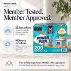 Member s Mark Power Flex 13-gallon Tall Kitchen Trash Bags  Fresh Scent  200 Ct 