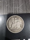 1894 Guatemala 1 Peso 0 900 Silver Coin