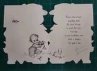 Vintage Hallmark Birthday Greeting Card For Grandpa Bears