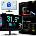 31 5  Privacy Screen Filter For Monitor   Laptop - Anti-glare  Blue Light Blocke