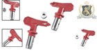 Titan Wagner Compatible 211   311 Airless Spray Tips Set - 5000 Psi Red