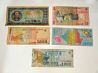 Lot Of 5 Romania Banknotes